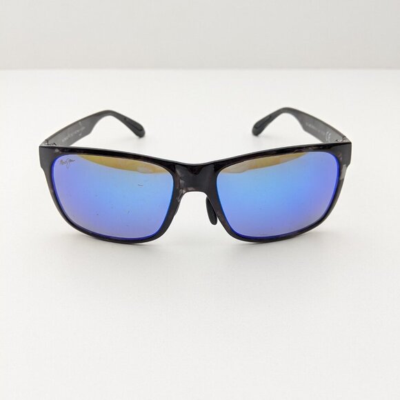 🕶️Maui Jim MJ432-11T RED SANDS Polarized Sunglasses 59/17/140 / ALC119🕶️ - Picture 3 of 11